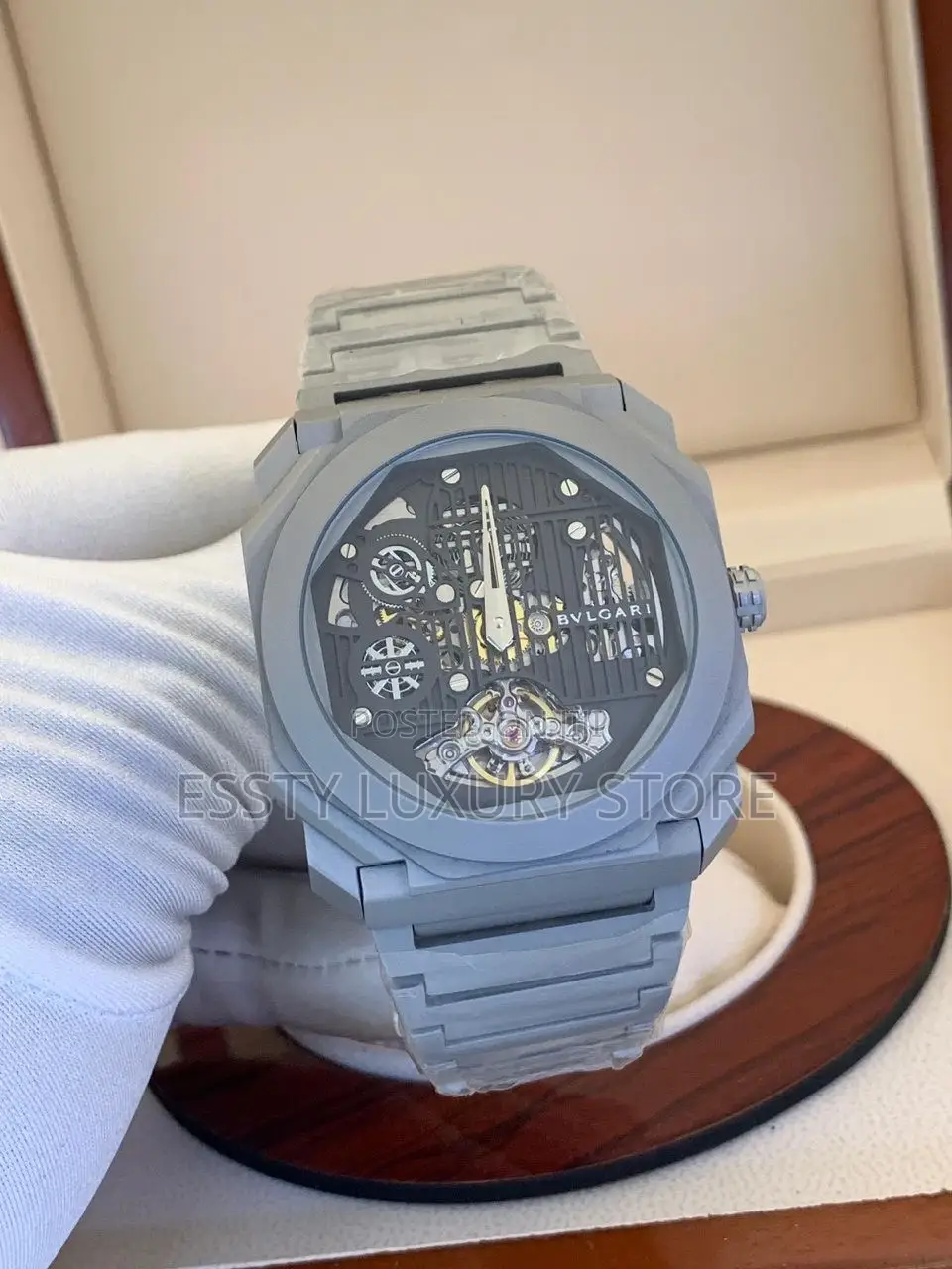 Automatic Quality Luxury Gray Chain Automatic Engine