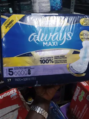Always Maxi Pads Extra Heavy Overnight (27pads)