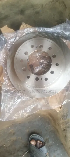 Black Brake Discs for Toyota Tacoma 2022