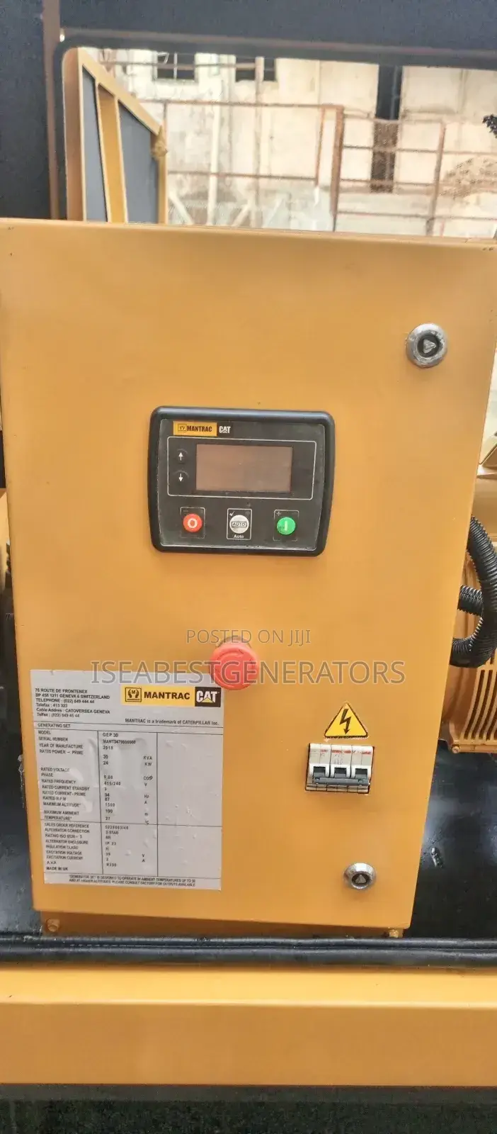 Ecoplus Perkins Mantrac Generator Uk
