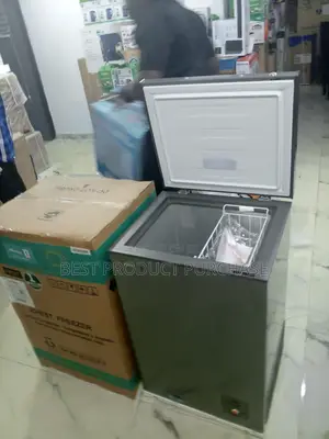 Hisense Fc-120sh Chest Freezer – Stylish Silver Design