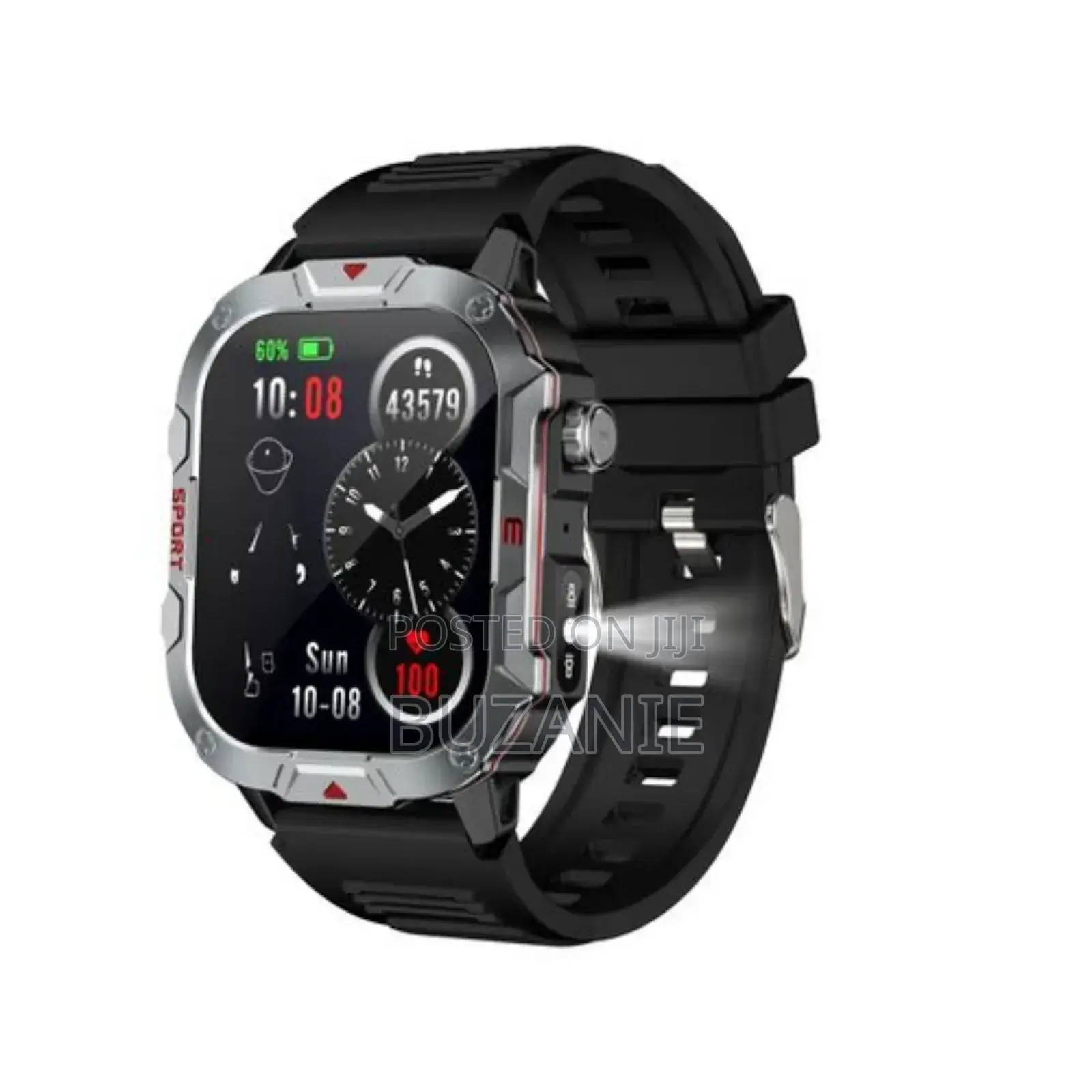 C40 Smartwatch Smartwatch With Torchlight for Android and iPhone