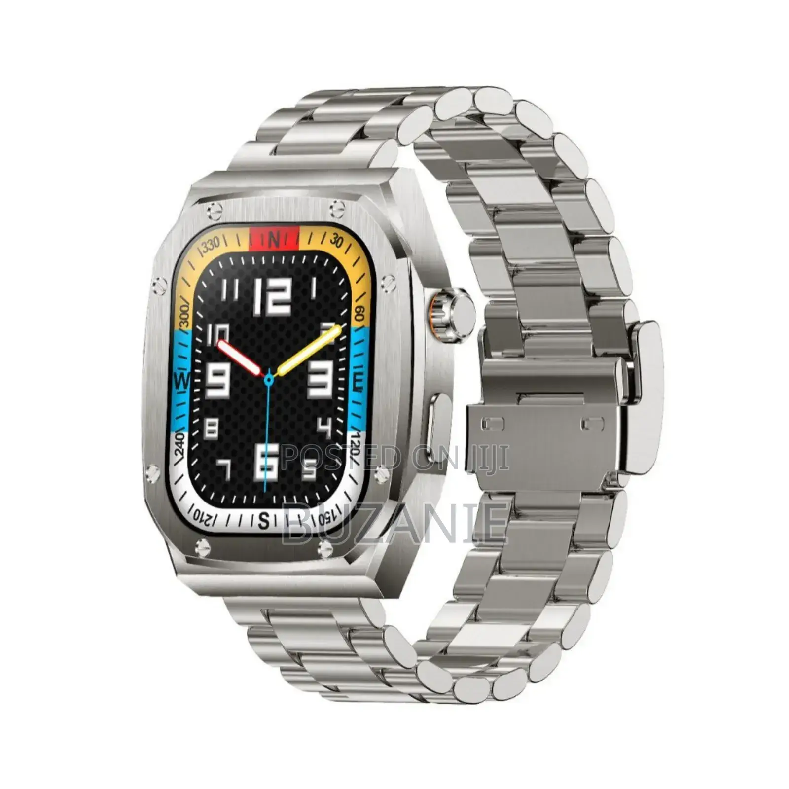 Chain Strap Smartwatch Classy Smart Watch for Android and iPhone