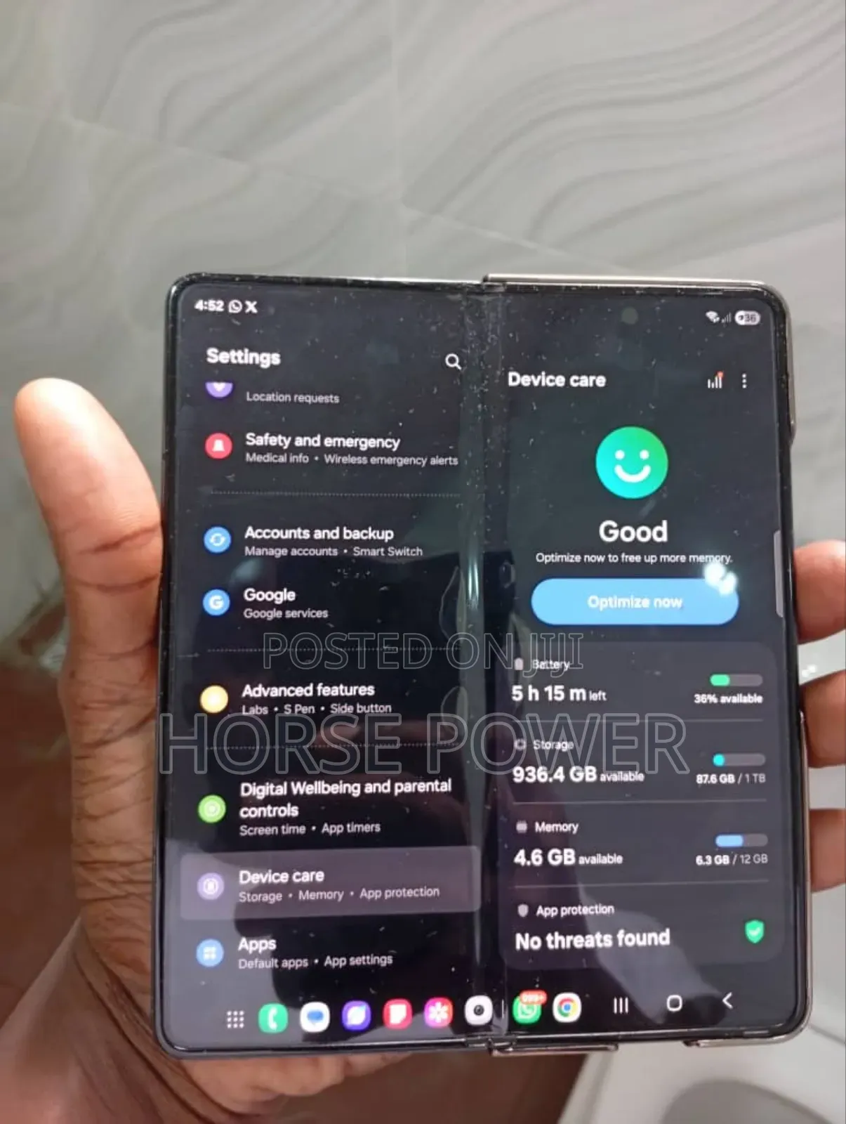 Samsung Galaxy Z Fold 5 1 TB Black