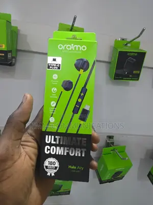 Oraimo Halo Airy Half in-Ear Wired Headphones (Type-C) Oep-650
