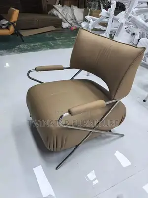 New Modern Luxury Leather Single Sofa Chair