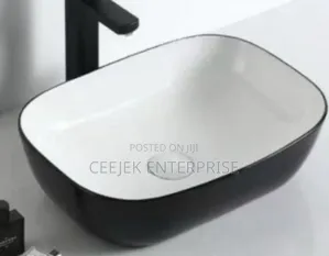 Black and White Contertop Basin