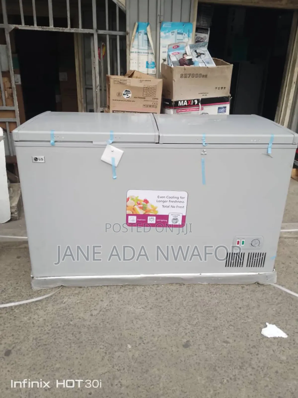 Lg Double Door Chest Freezer