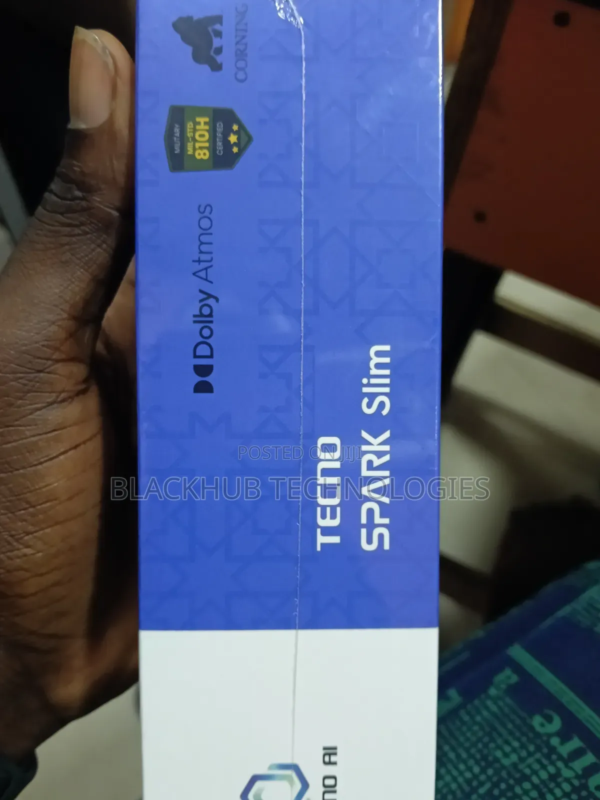 New Tecno Spark Slim 256 GB Black