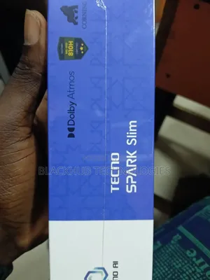 New Tecno Spark Slim 256 GB Black