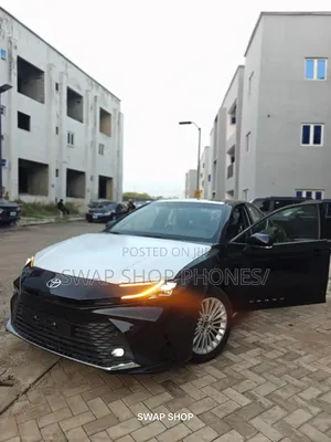 New Toyota Camry LE 2025 Black
