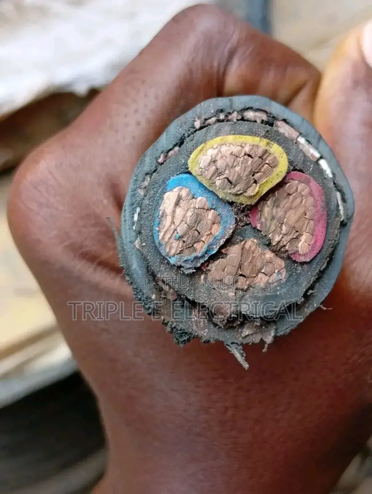 35mm 4core Armoured Cable