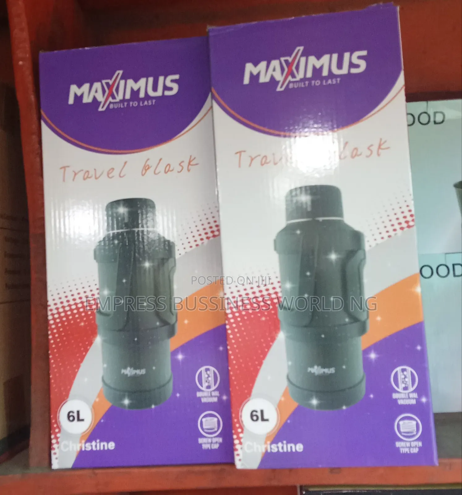 6 Liters Flask