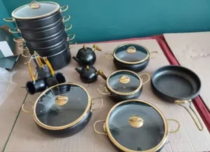 15 Pieces Fancy Marble Pots