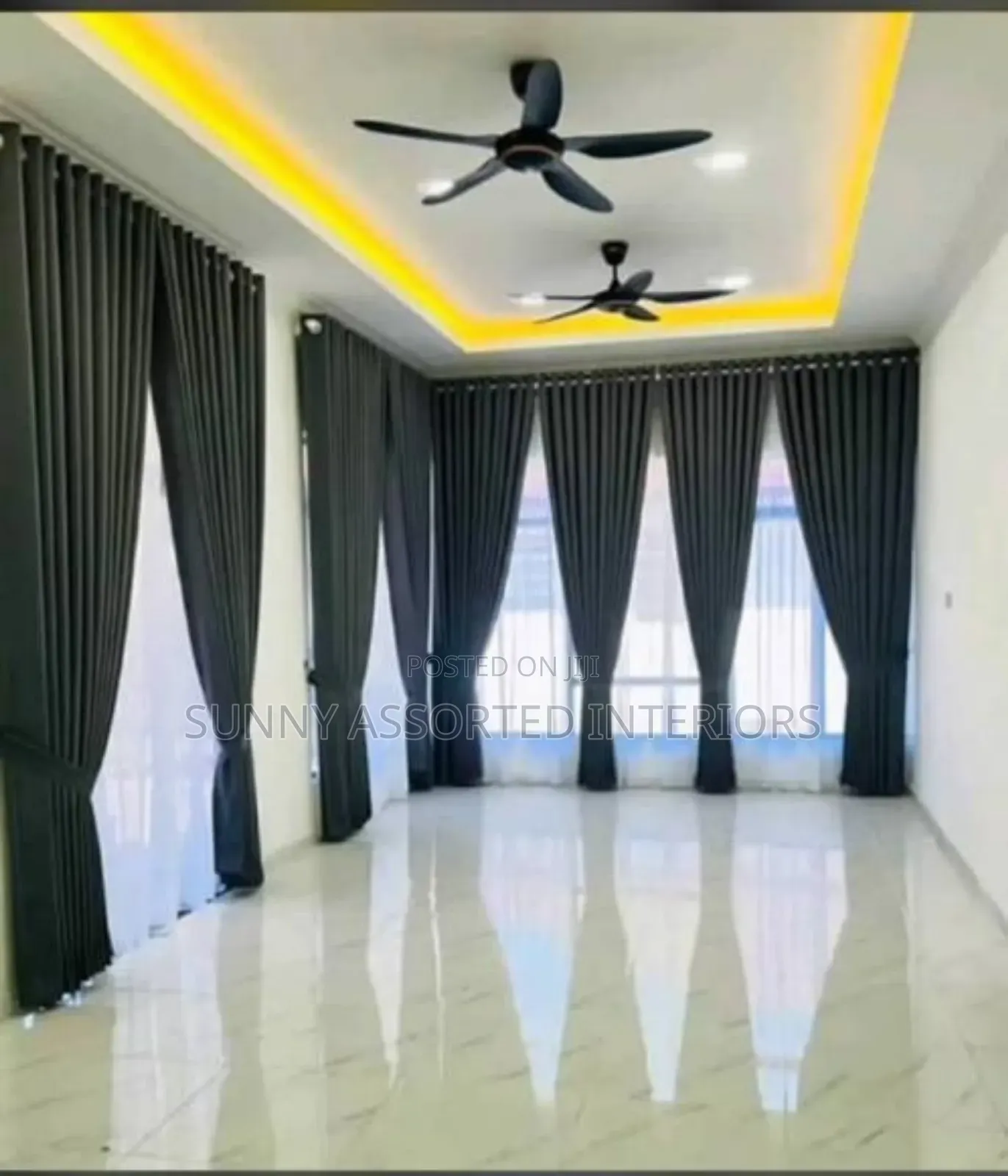 Turkish Curtains Dark Ash