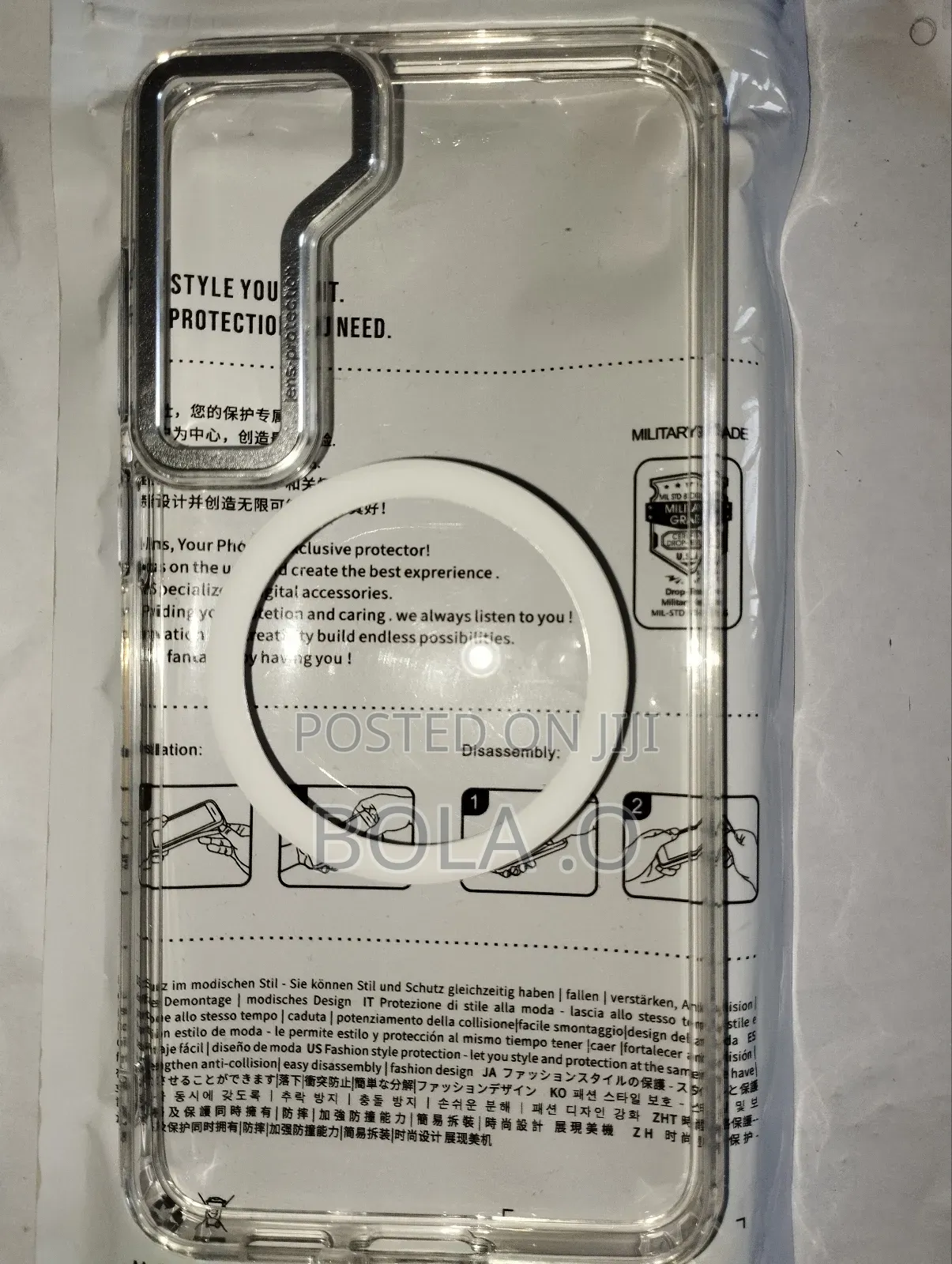 Samsung S23 Plus Original Transparent Case