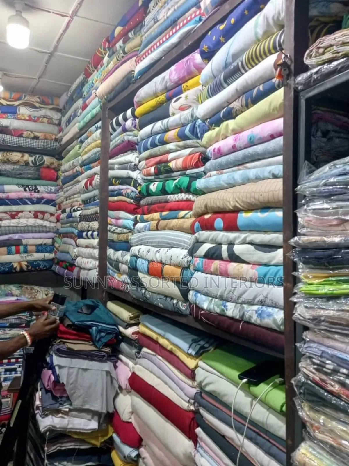 Bedsheets and Duve in Different Colours