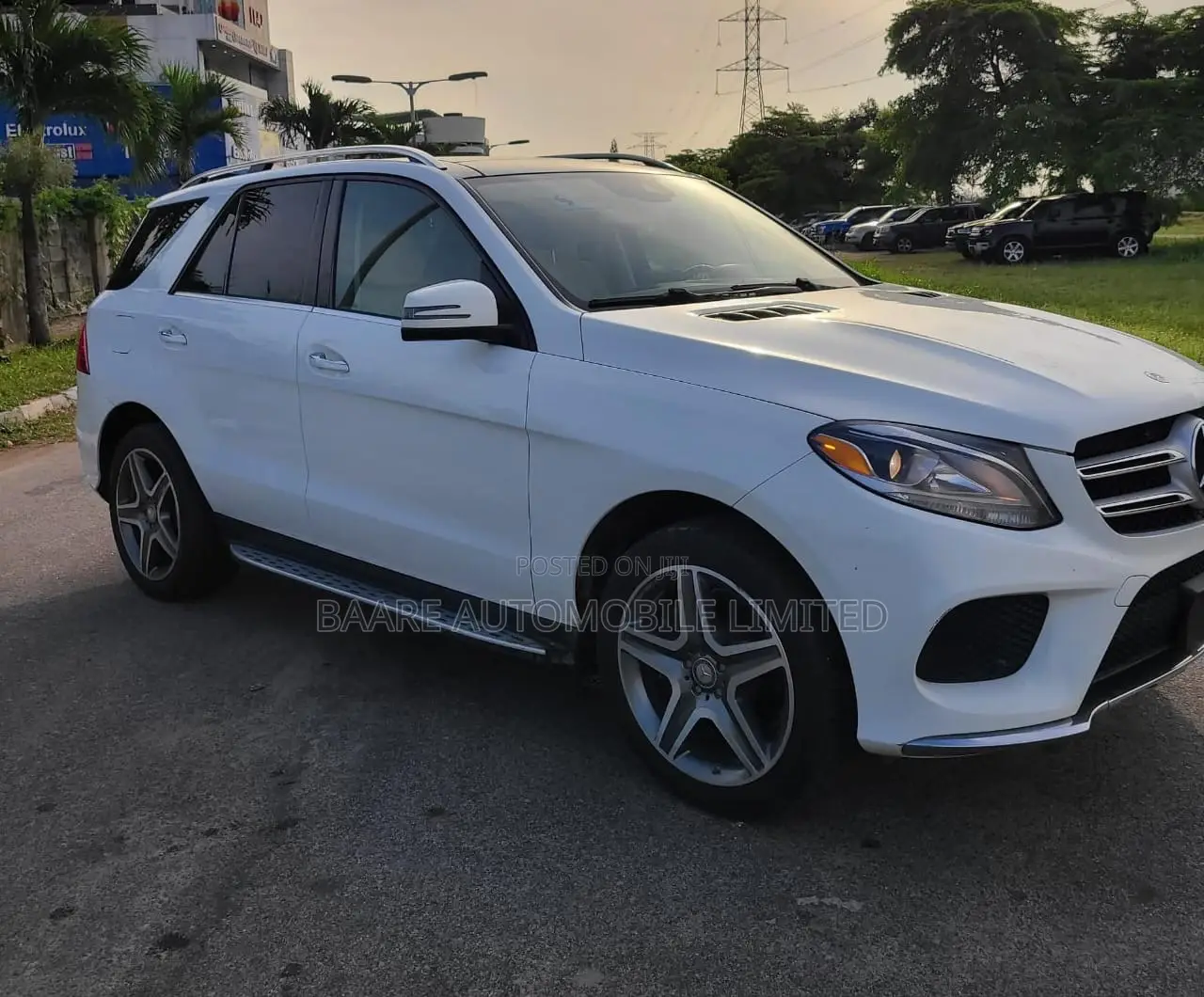 Mercedes-Benz GLE-Class 2016 White