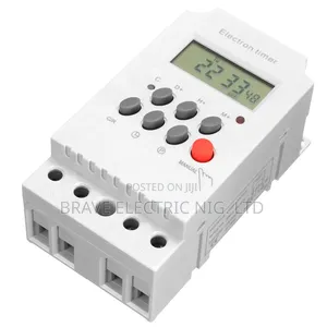 Ac 220v 25a Digital Programmable Timer Din Rail Electronic Timer