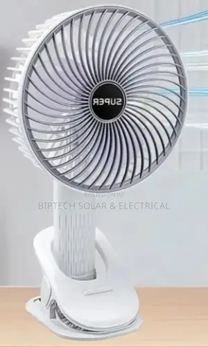 Rechargeable Mini Table and Hand Fan
