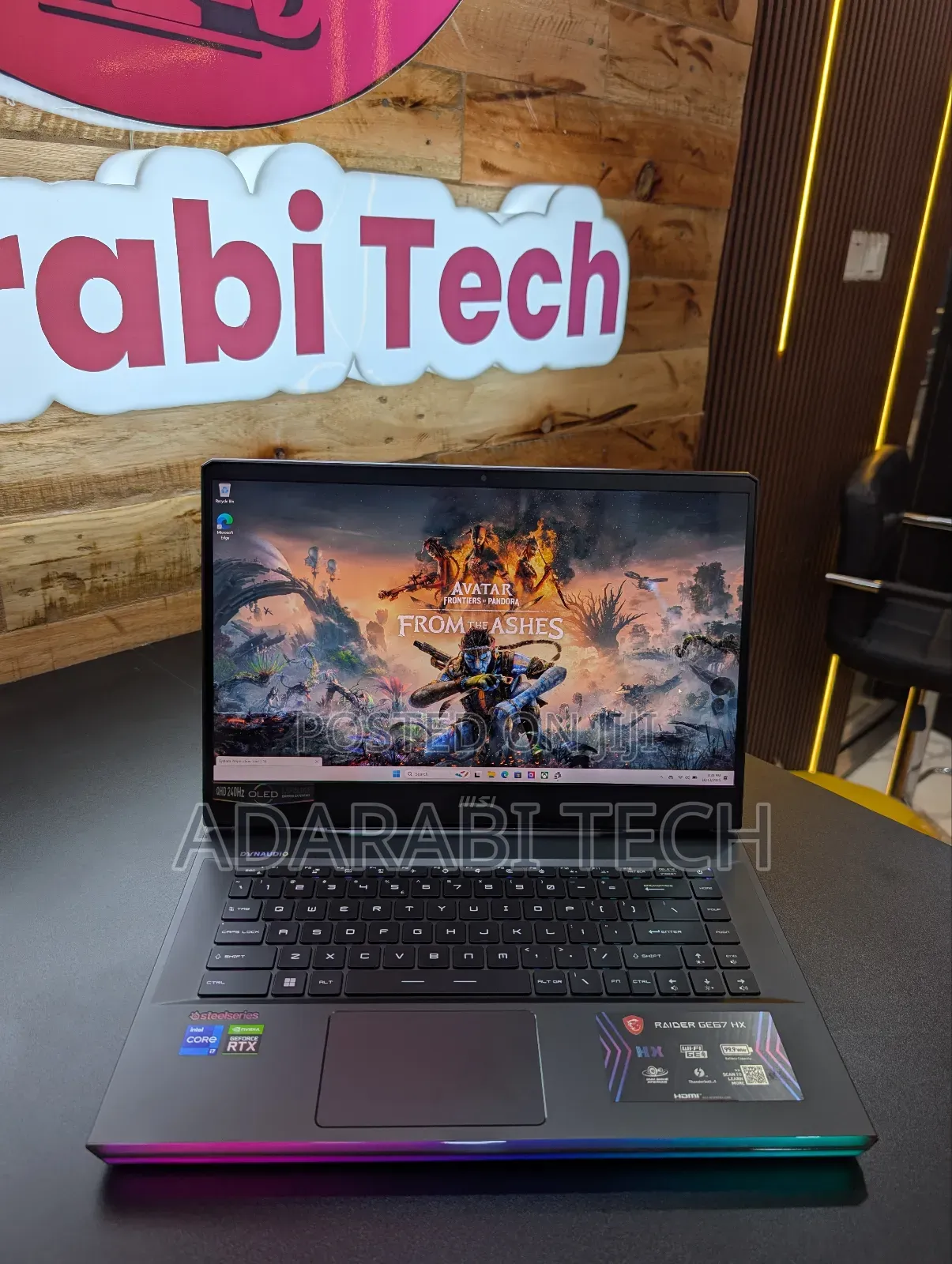 Laptop MSI GE66 Raider 16GB Intel Core I7 SSD 1T