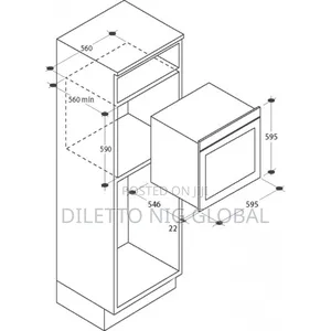 Multifunction Inbuilt Oven With Artificial Intelligence 70l, and Wifi