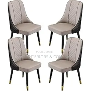 Ring Leg Marble Dining Table and 6 Chairs