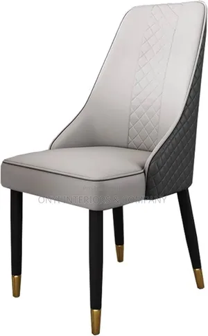 Ring Leg Marble Dining Table and 6 Chairs
