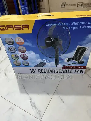 Qasa QRF-6918 4-in-1 Fan – Fast Charging Tech