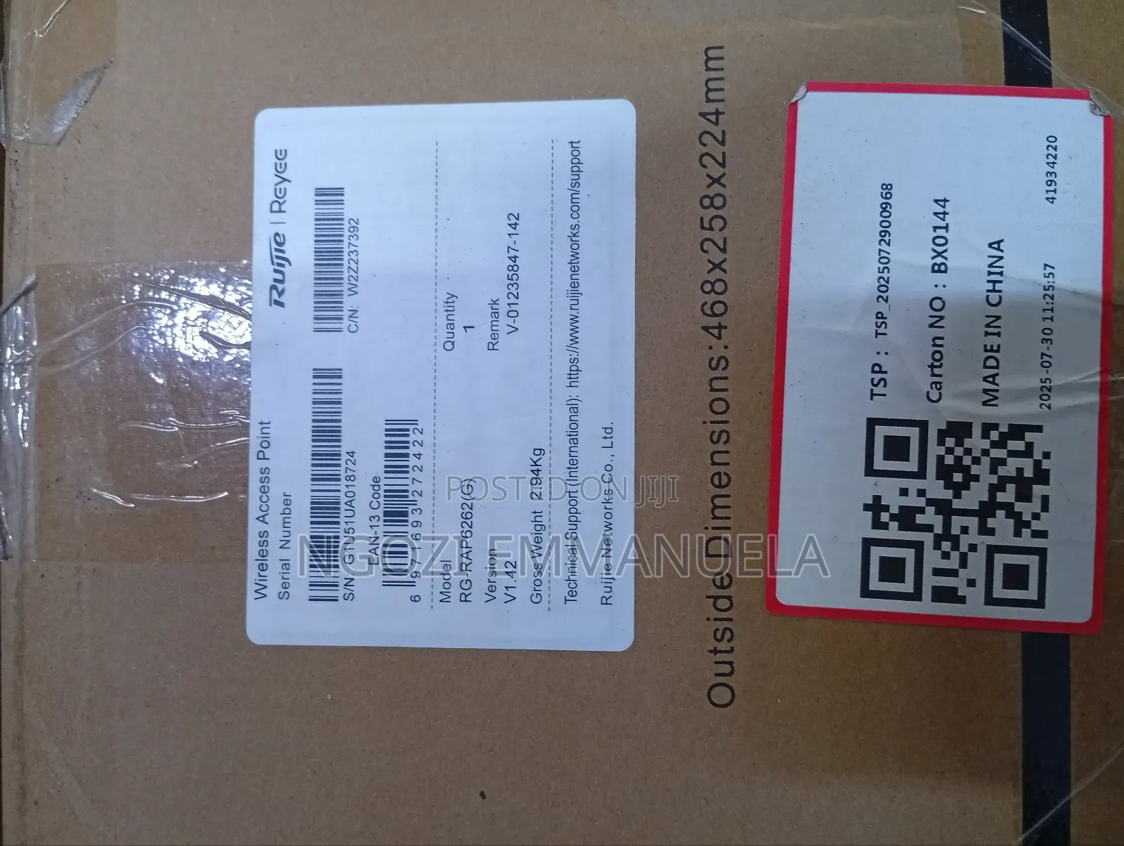 Ruijie Gr-Rap6262(G)