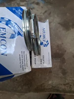 4"Jubilee Clips Round Thread