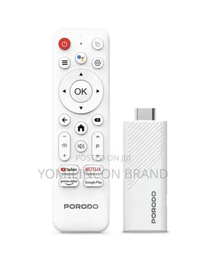 Porodo Android Smart Streaming Tv Stick With Google Assistant