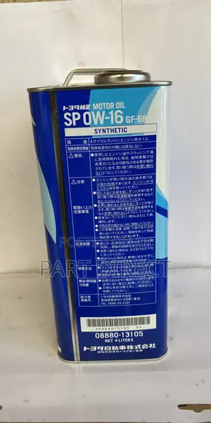 Toyota Oil Sae 0w-16