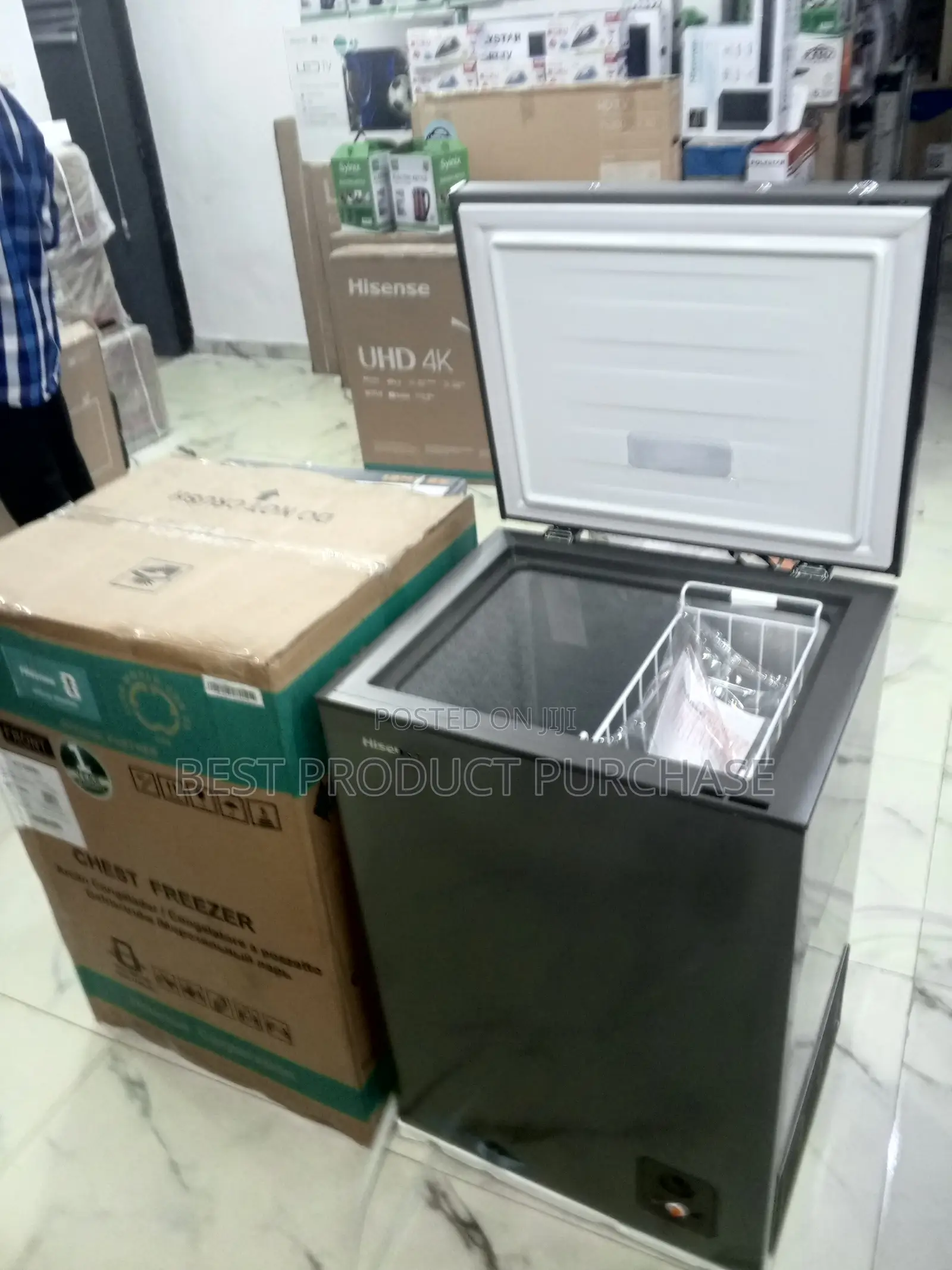 Hisense 120sh 100l Chest Freezer – Very Clean Functiona