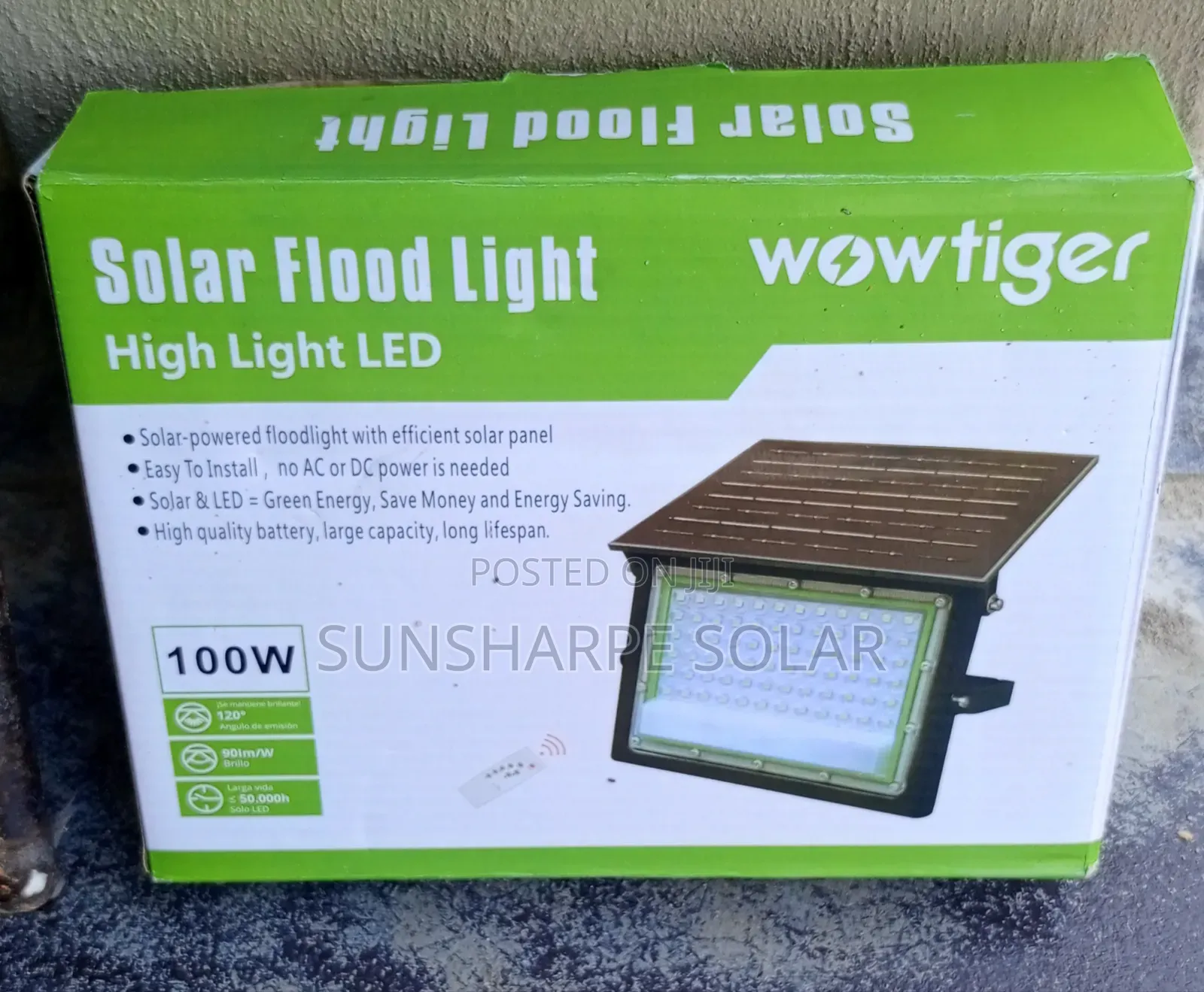 100w Solar Floodlight