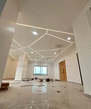 Pop Plaster Board With Profile Light Space