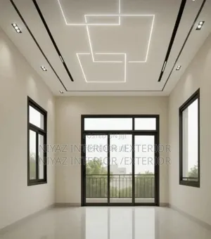Pop Plaster Board With Profile Light Space