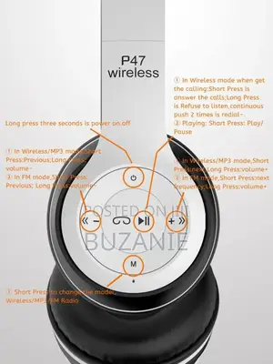 Bluetooth Headset Wireless Headphones