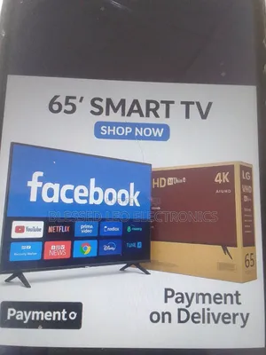 65 Inches With Great and Improved Gb Include Inbuild Airplay Enabled