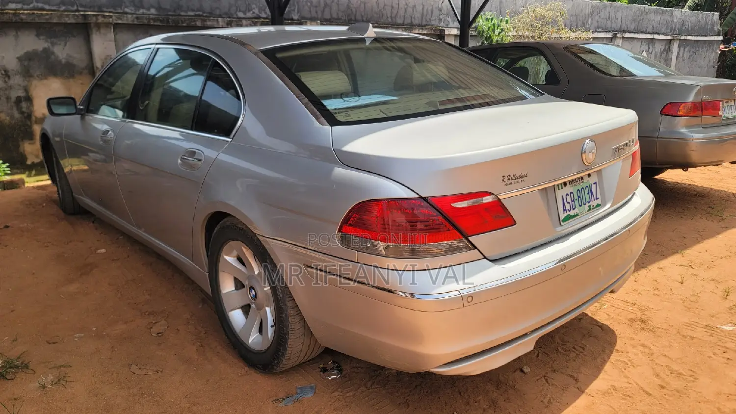 BMW 7 Series 2007 Silver