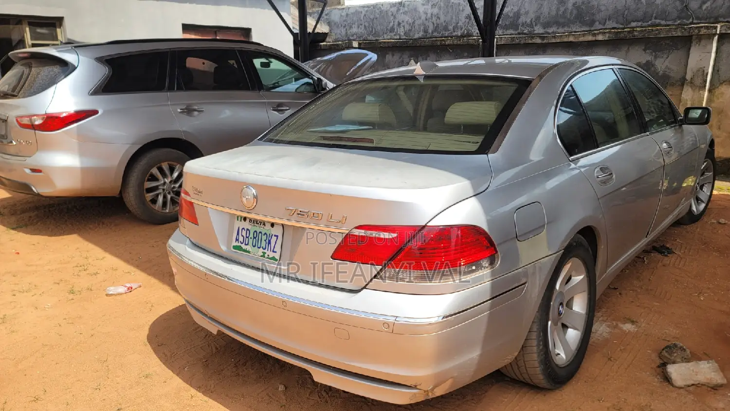 BMW 7 Series 2007 Silver
