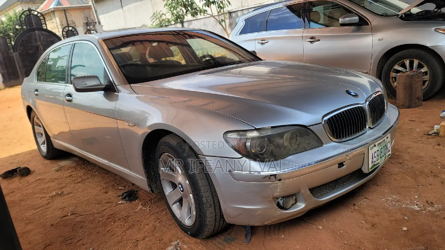 BMW 7 Series 2007 Silver
