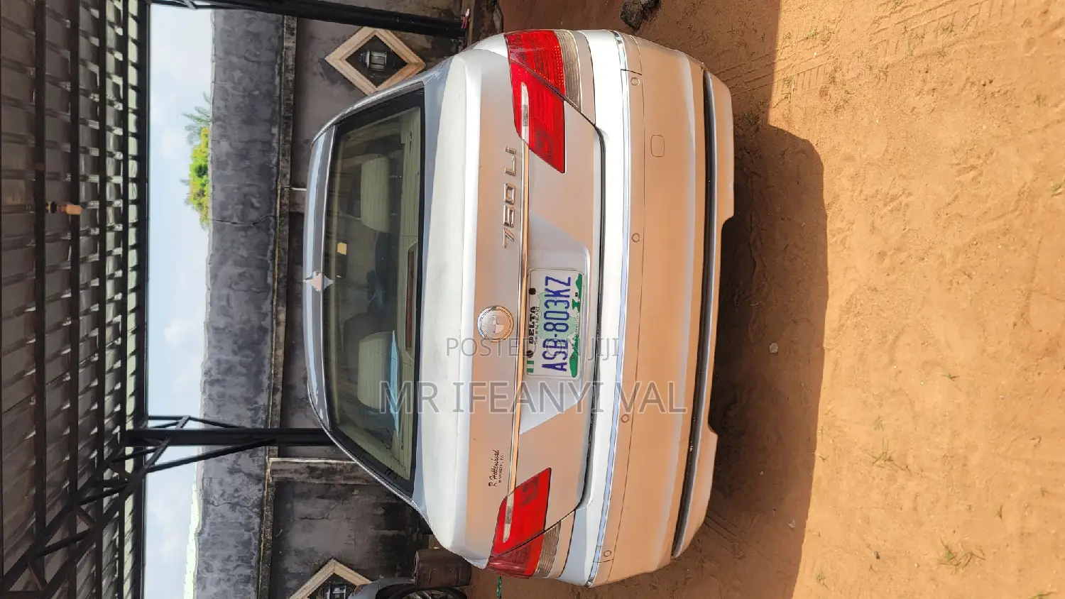 BMW 7 Series 2007 Silver