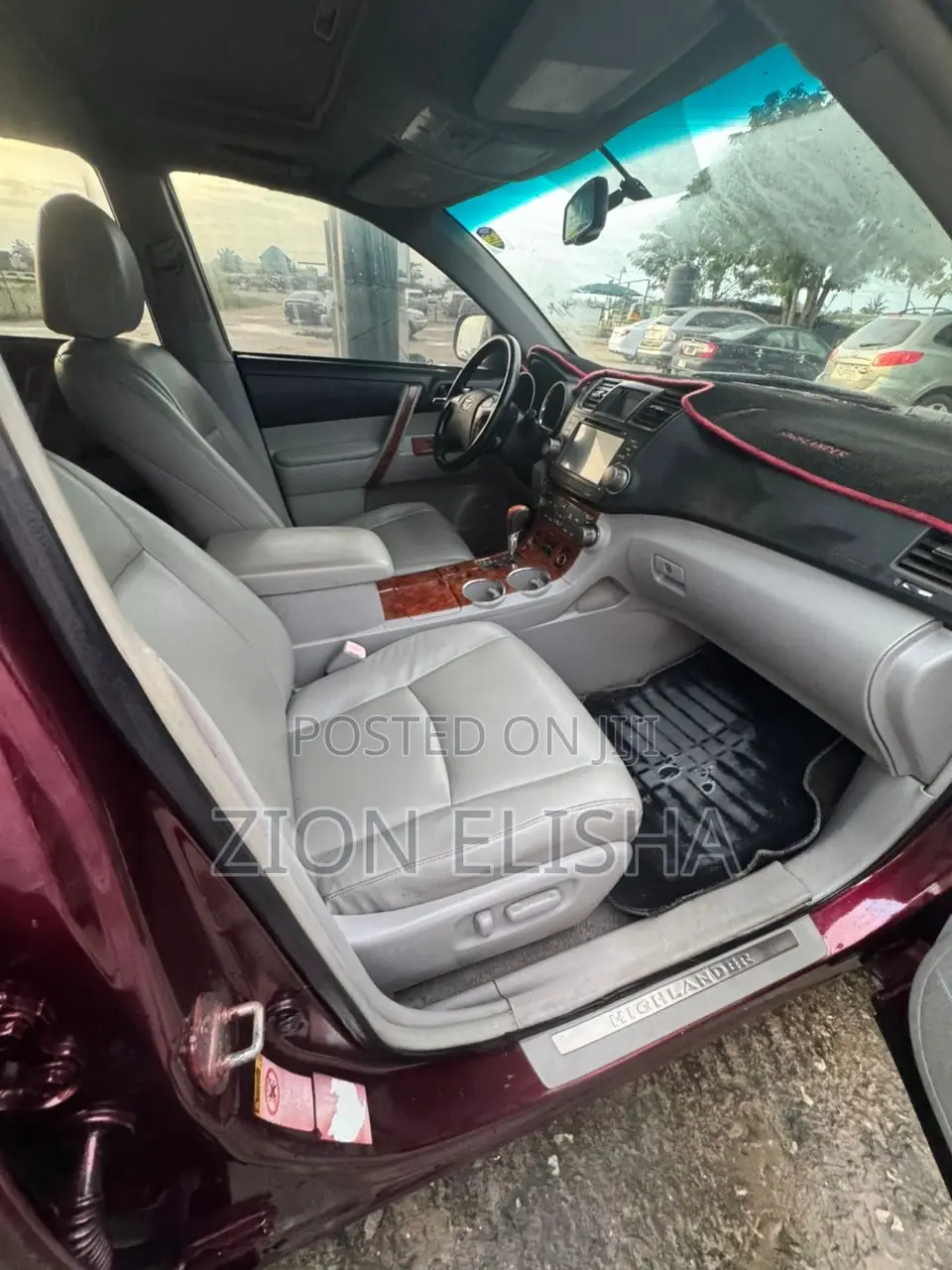 Toyota Highlander Limited 2010 Red