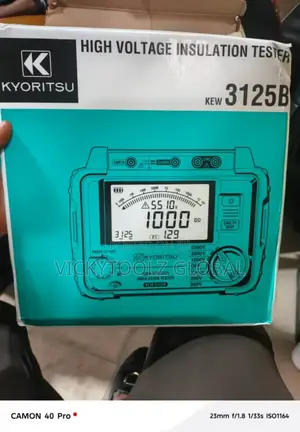 High Voltage Insulation Tester Kew 3125b 5kv