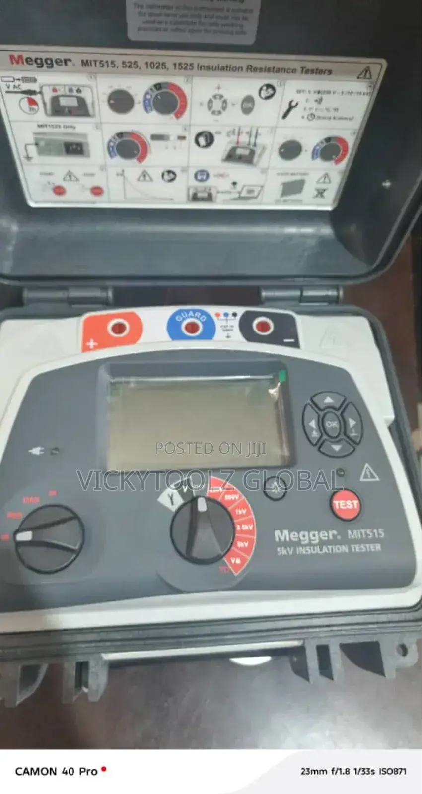 Megger Insulation Tester 5kva (Mit515)
