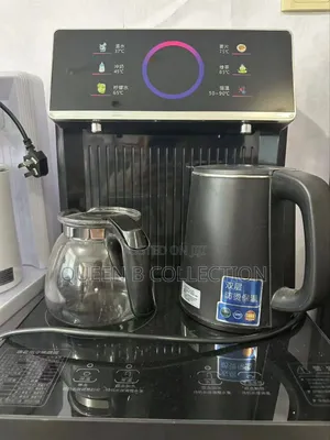Water Dispenser With Tea Bar, Thermos Glass Base, Electric K