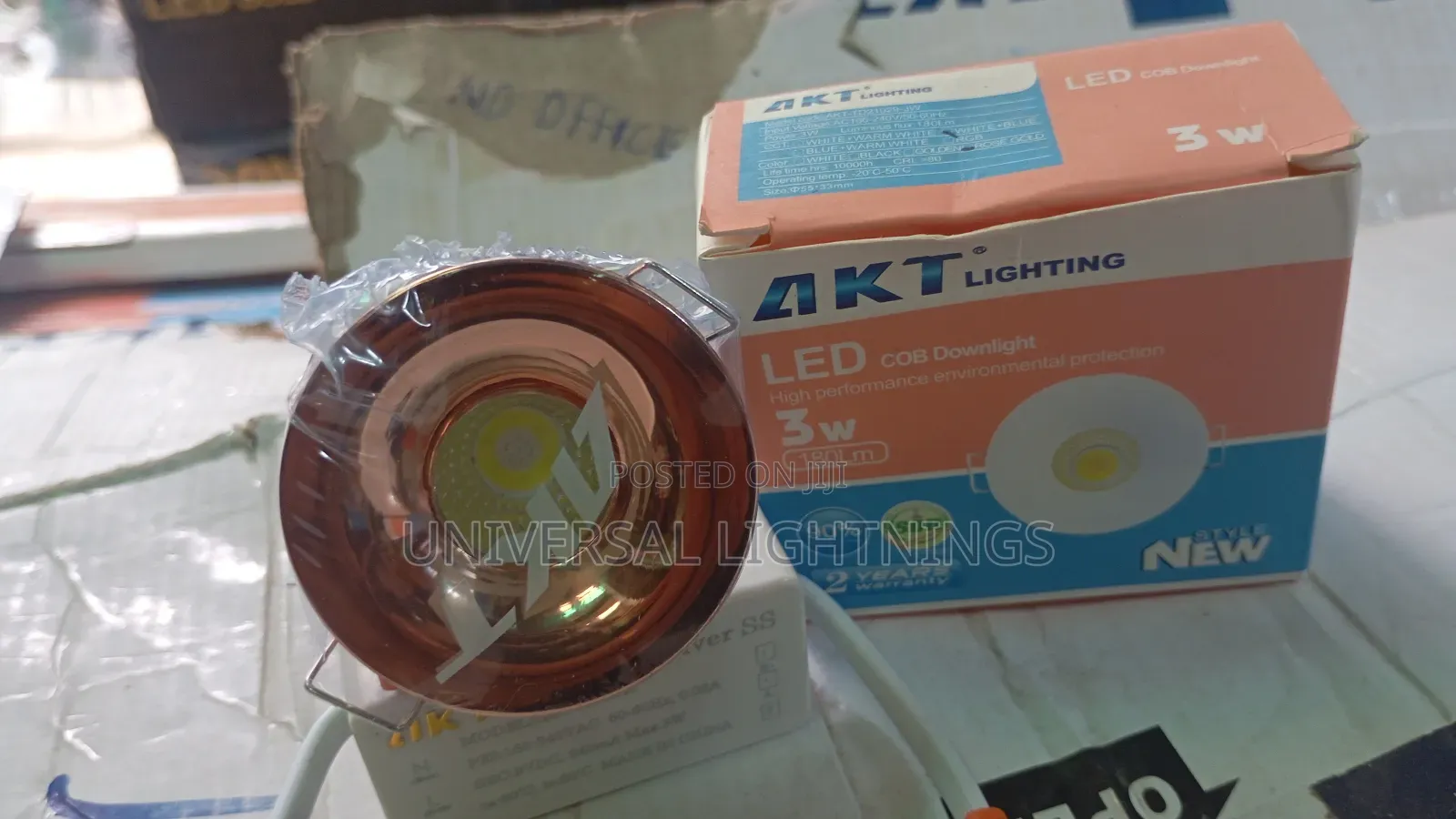 RGB 3watts Cobdown Light Tv