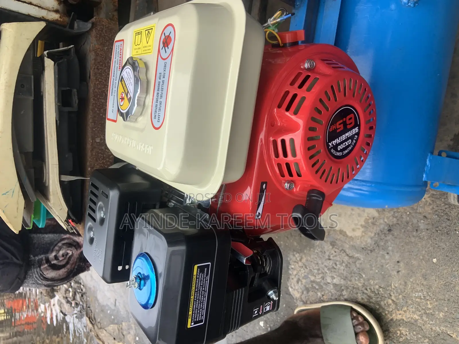 Petrol-Powered Air Compressor