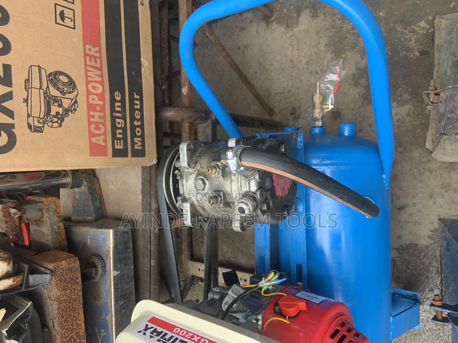 Petrol-Powered Air Compressor
